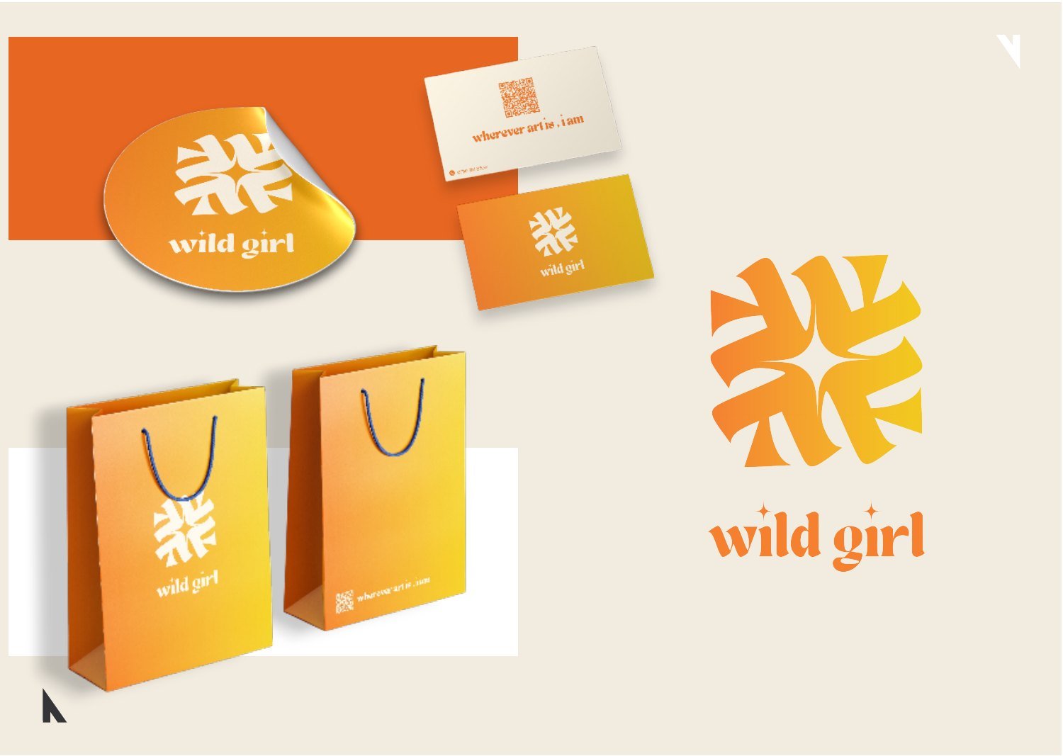 هوية Wild Girl البصرية